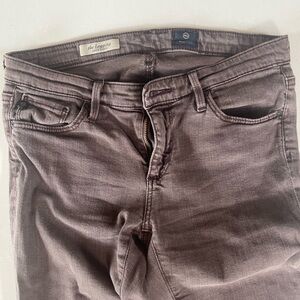 AG “the Legging” brown denim